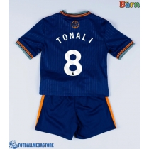 Fotballdrakt Barn Newcastle United Sandro Tonali #8 Tredjedraktsett 2025-26 Kortermet (+ Korte bukser)